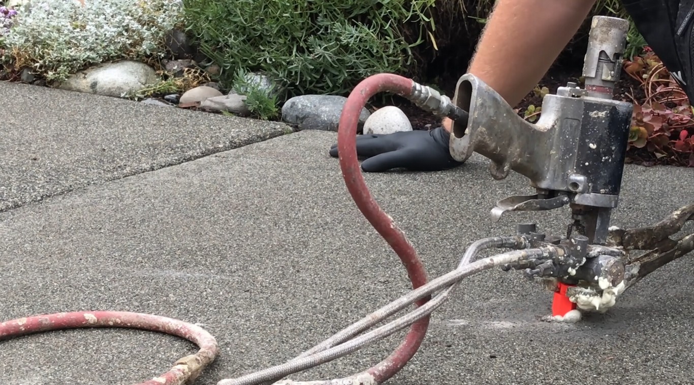 Concrete leveling services